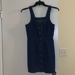 denim button dress from target!!